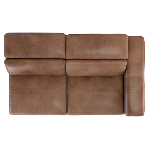 Lioni Leather Right Arm Power Motion Loveseat
