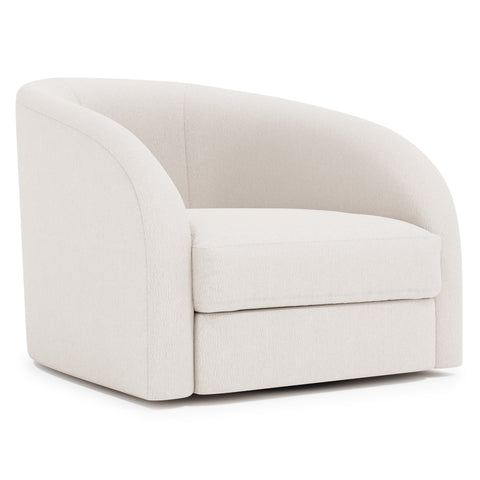 Terra Fabric Swivel Chair Without Pillows