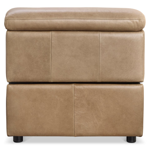 Alta Leather Armless Chair