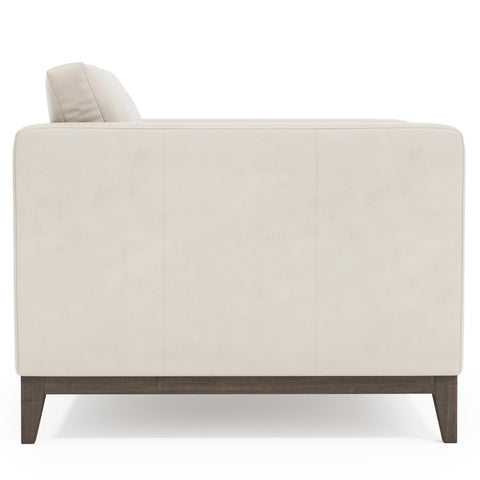 Noel Leather Chair Without Pillows