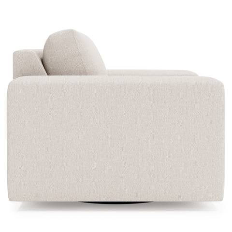 Vaughn Fabric Swivel Chair Without Pillows