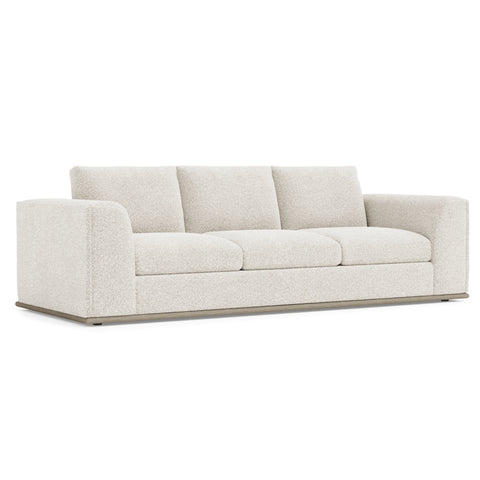 Prague Fabric Sofa Without Pillows