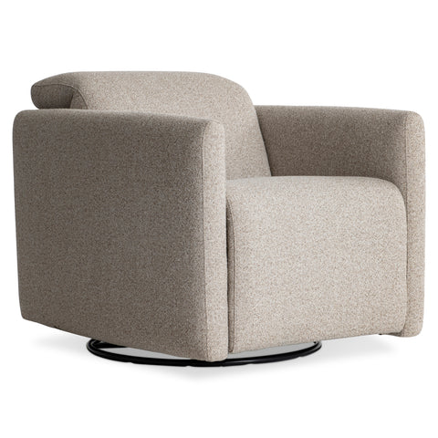 Livvy Fabric Power Motion Swivel Chair