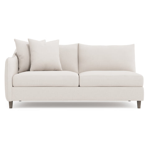 Joli Fabric Left Arm Loveseat