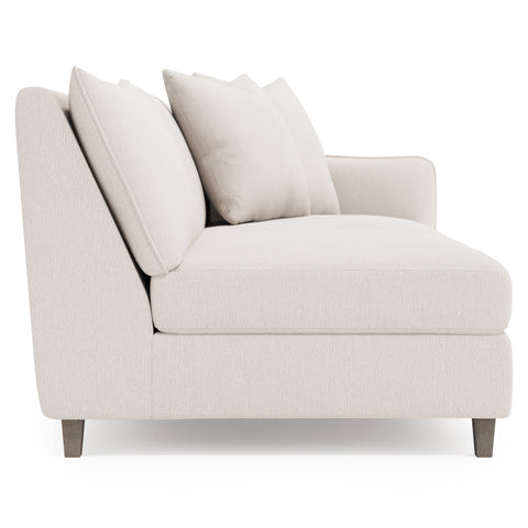Joli Fabric Right Arm Loveseat