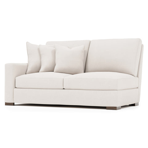 Germain Fabric Left Arm Loveseat