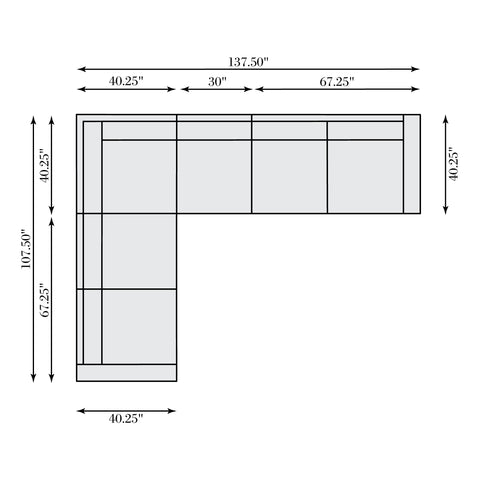 Ventura Leather Sectional