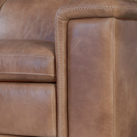 Lioni Leather Power Motion Sectional