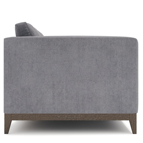 Noel Fabric Loveseat Without Pillows