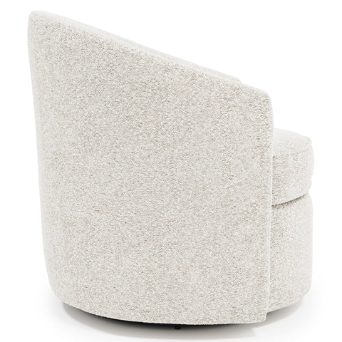Elizabeth Fabric Swivel Chair Without Pillows