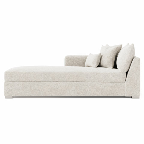 Helena Fabric Left Arm Chaise