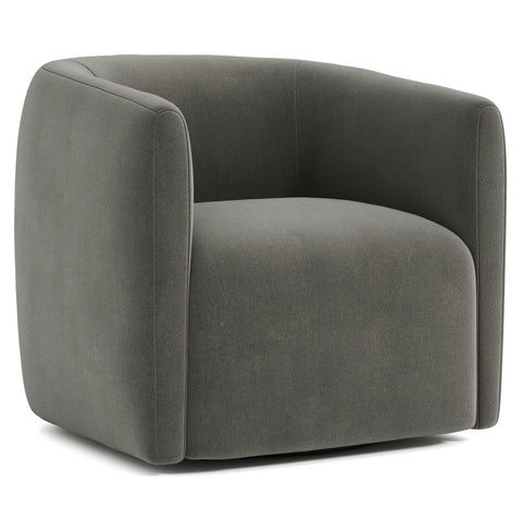 Aline Fabric Swivel Chair