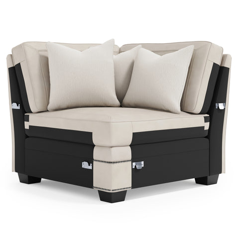 Grandview Leather Corner Chair