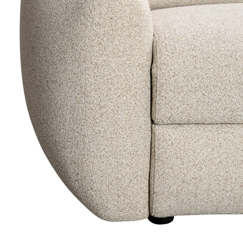 Avignon Fabric Left Arm Power Motion Chair