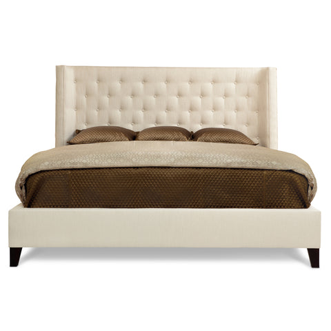 Maxime Fabric Shelter Bed - Queen