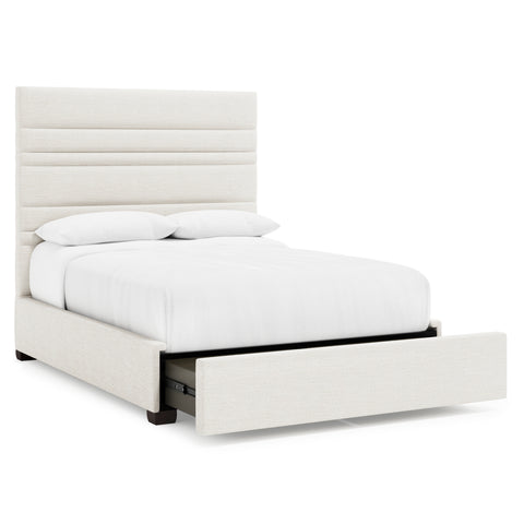 Murray Fabric Storage Panel Bed - Queen