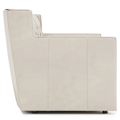 Candace Leather Sofa Without Pillows