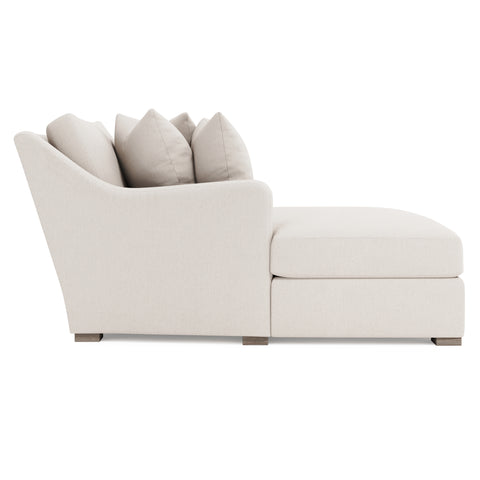 Ventura Fabric Left Arm Chaise