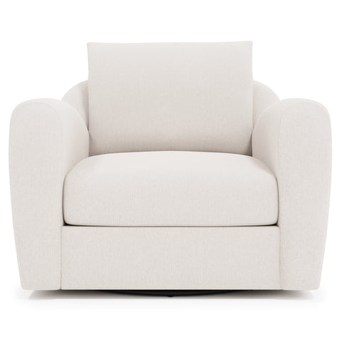 Asher Fabric Swivel Chair