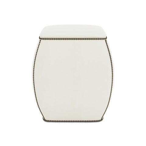 Delta Leather Ottoman