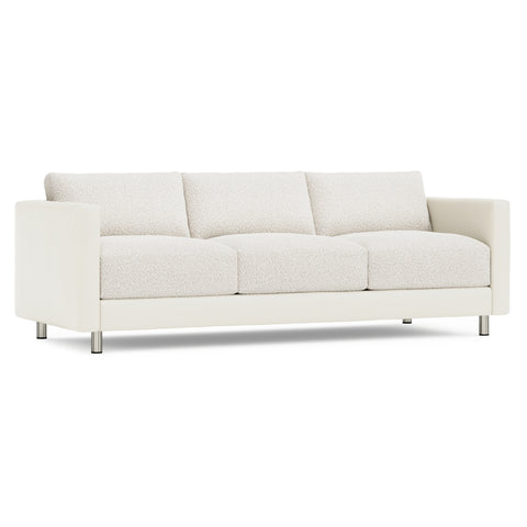 Dakota Leather-Fabric Sofa — Made to Order
