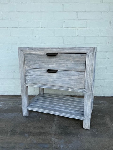 ClubCu Reclaimed Elm Bedside Cabinet