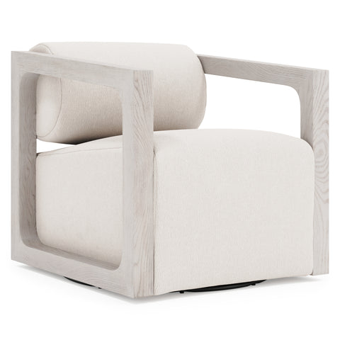 Mica Fabric Swivel Chair