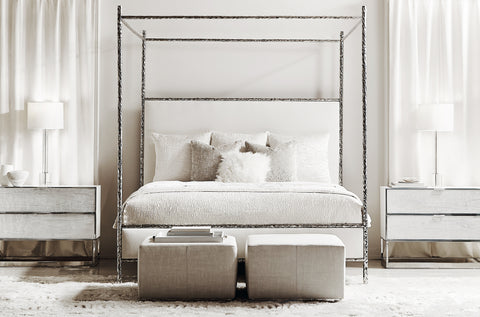 Odette Fabric Canopy Bed