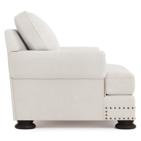 Foster Fabric Loveseat Without Pillows