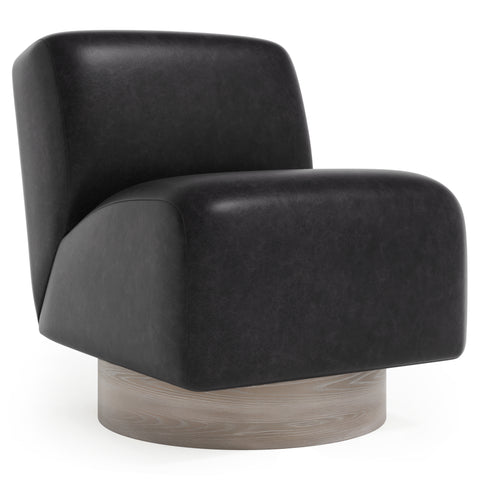 Marley Leather Swivel Chair