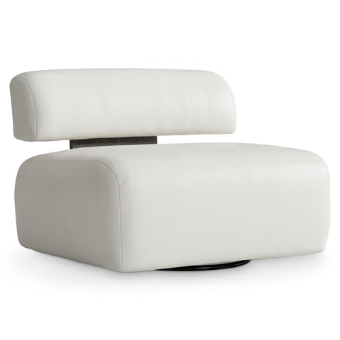 Paley Leather Swivel Chair