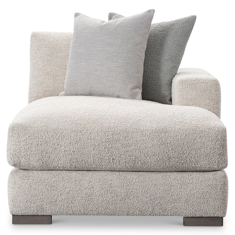 Drew Fabric Right Arm Chaise