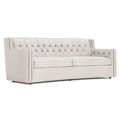 Candace Fabric Sofa Without Pillows