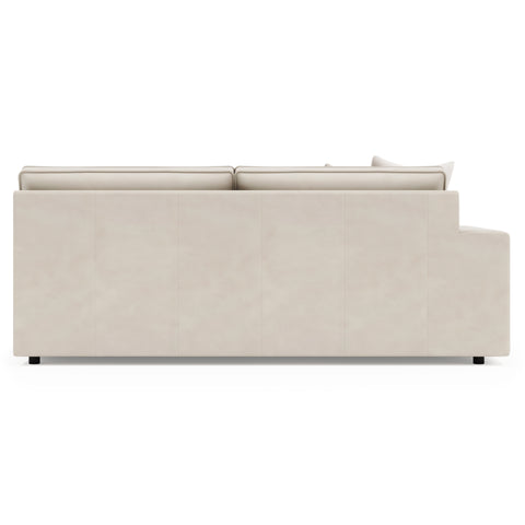 Nest Leather Left Arm Loveseat