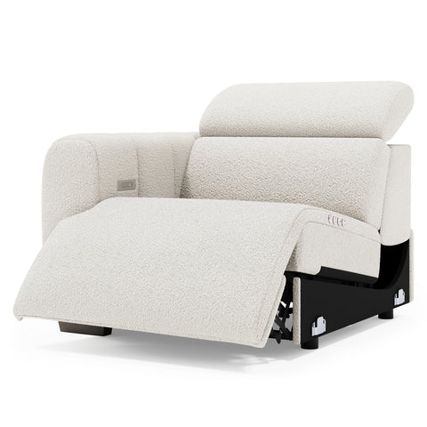 Aldo Fabric Left Arm Power Motion Chair