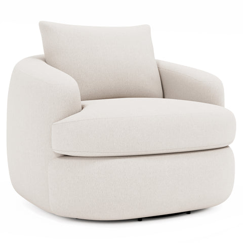 Jules Fabric Swivel Chair