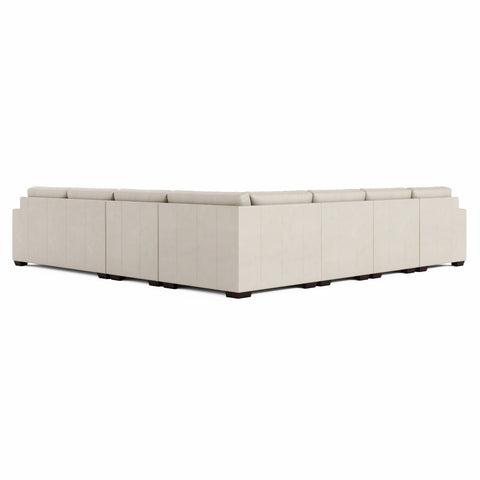 Dawkins Leather Sectional