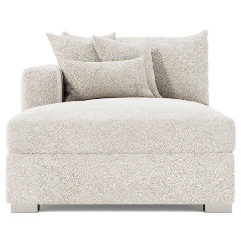 Helena Fabric Left Arm Chaise
