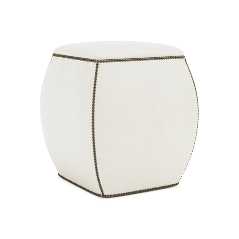 Delta Leather Ottoman