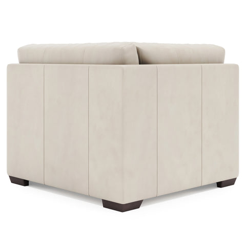 Dawkins Leather Corner Chair
