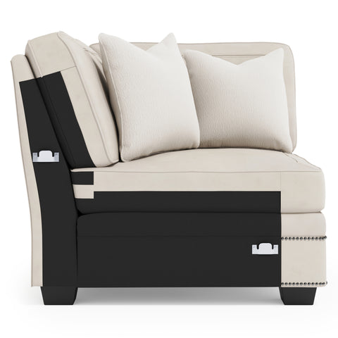 Grandview Leather Corner Chair