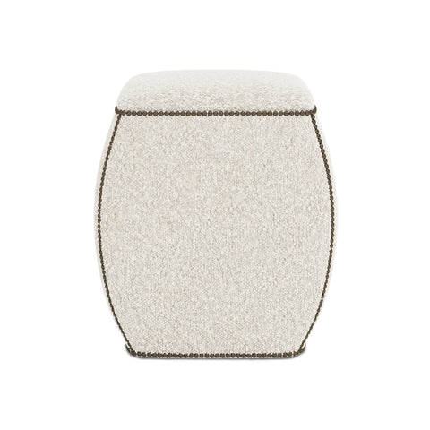 Delta Fabric Ottoman