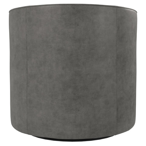 Fleur Leather Swivel Chair