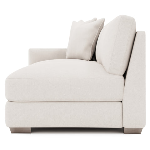 Dawkins Fabric Left Arm Loveseat
