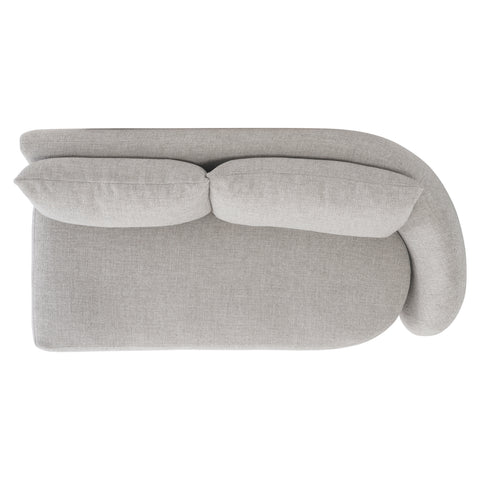 Moretti Fabric Right Arm Loveseat