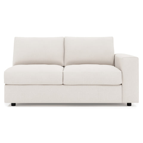 Nest Fabric Right Arm Loveseat