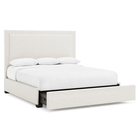 Morgan Fabric Storage Panel Bed - King