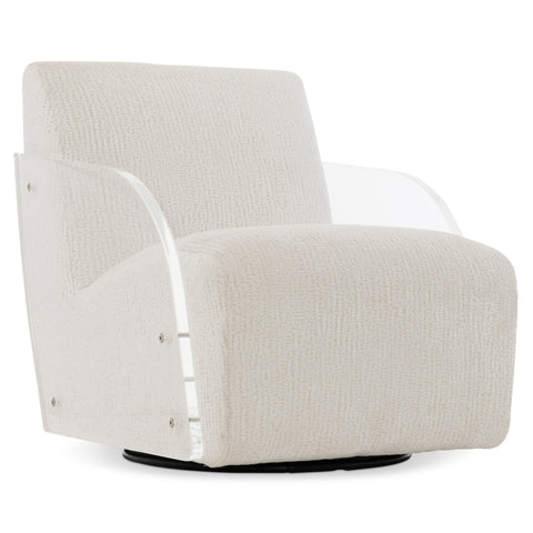 Perla Fabric Swivel Chair