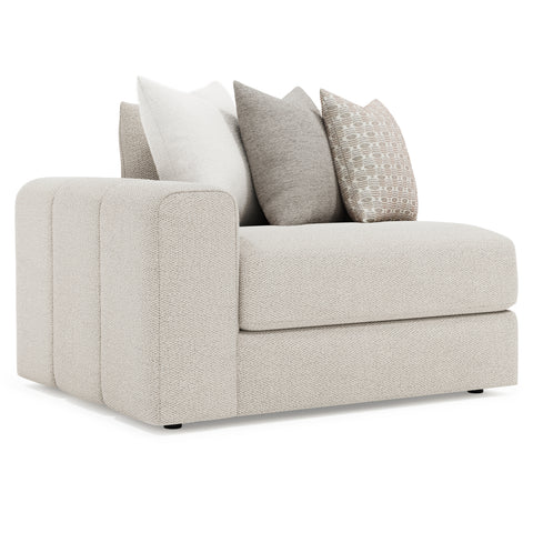 Vista Fabric Left Arm Chair
