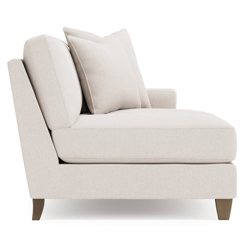 Mila Fabric Right Arm Loveseat